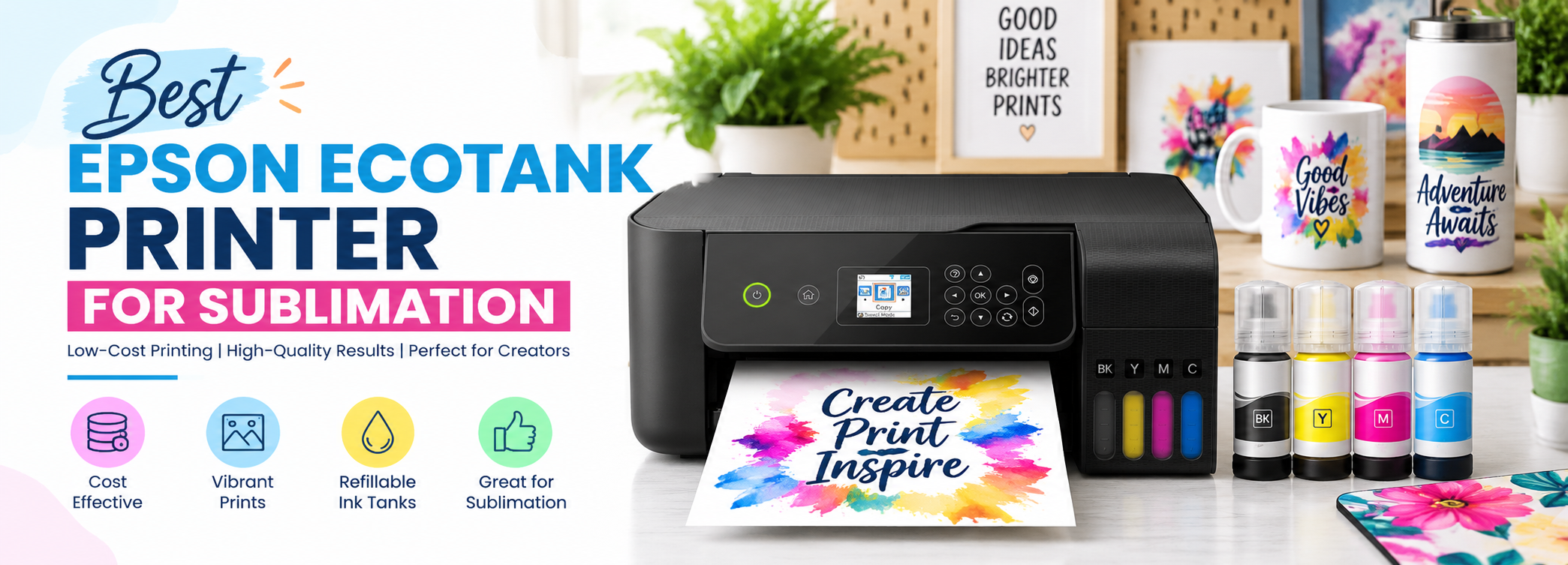 Best Epson EcoTank Printer for Sublimation