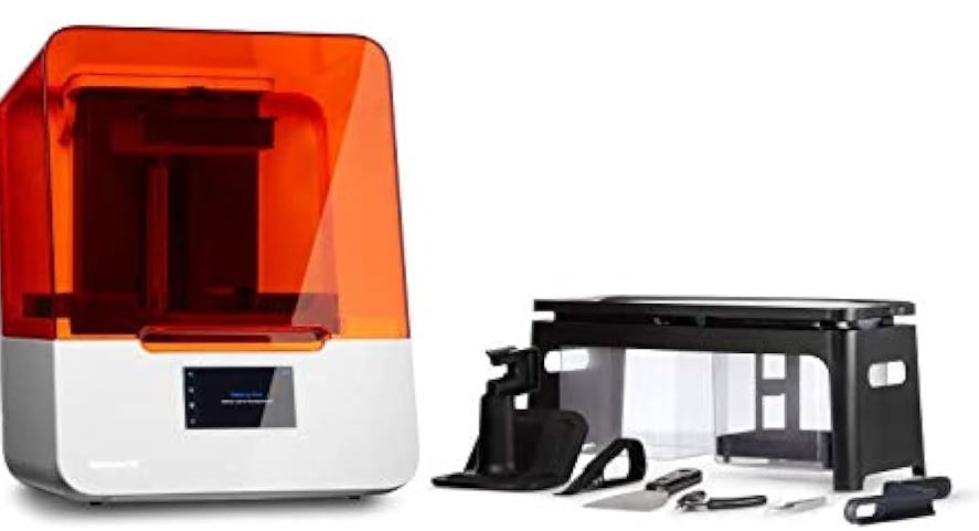 Form 3B 3D printer, a resin printer used in dental and medical applications