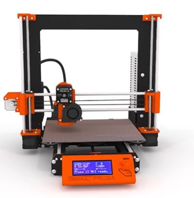 Original Prusa i3 MK3S 3D printer used for industrial applications